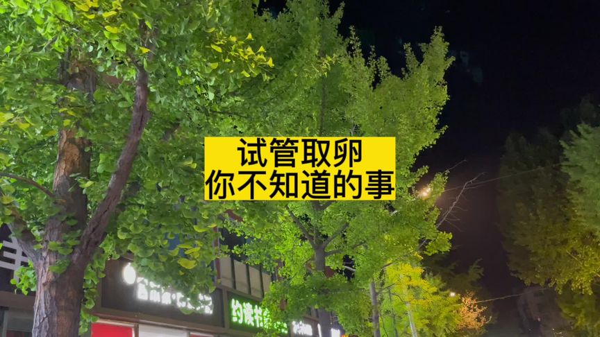 试管取卵你不知道的事情！#漫漫求子路 #试管移植 #试管取卵
