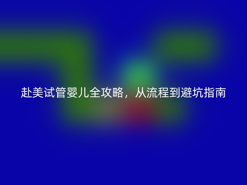 赴美试管婴儿全攻略,从流程到避坑指南